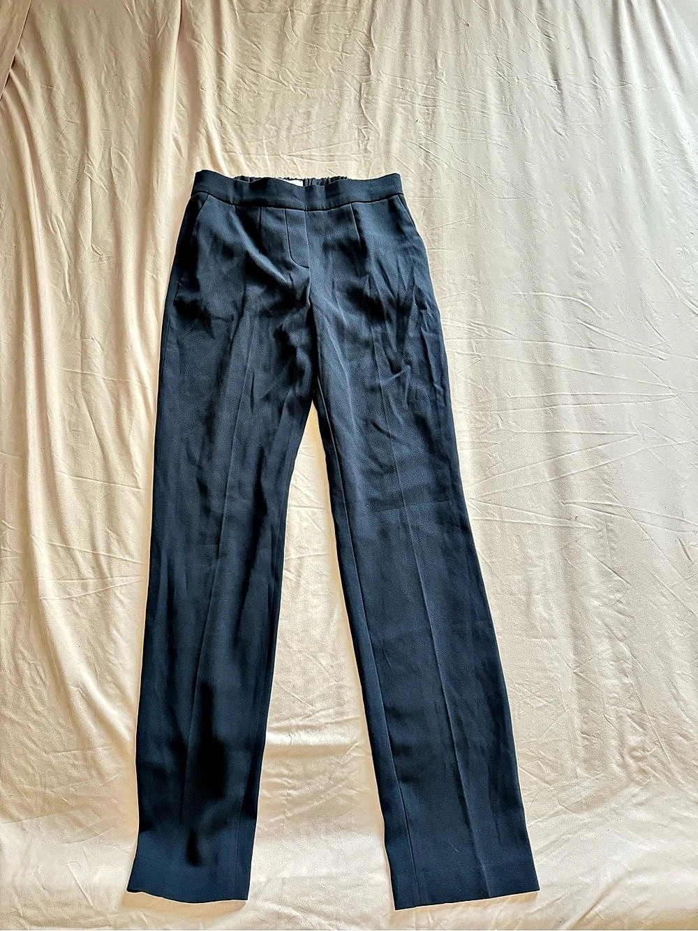 Babaton Wide Leg Pants in Blue Size 0 Like New